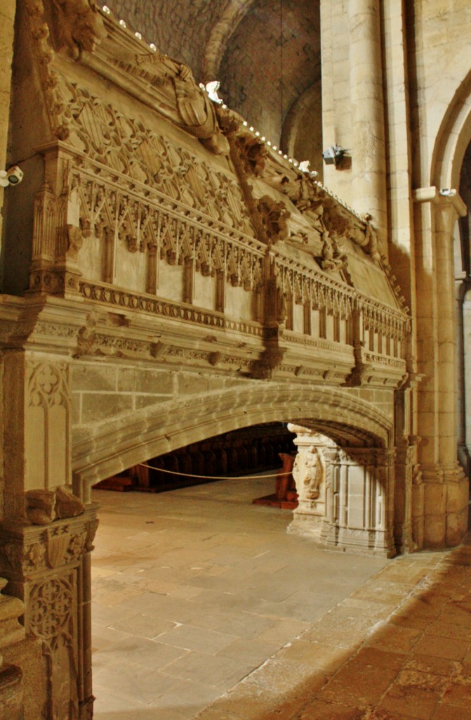 Foto: Monasterio de Poblet: tumbas reales - Vimbodí i Poblet (Tarragona), España
