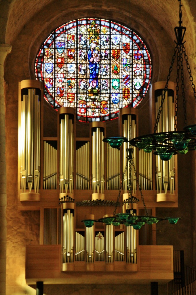 Foto: Monasterio de Poblet: órgano - Vimbodí i Poblet (Tarragona), España