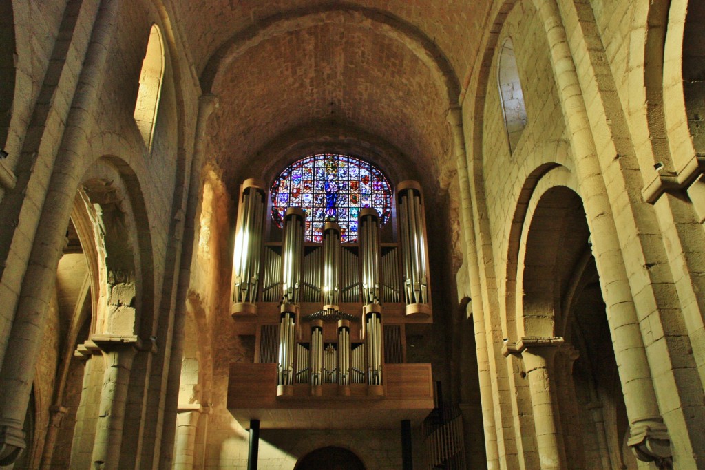 Foto: Monasterio de Poblet: órgano - Vimbodí i Poblet (Tarragona), España