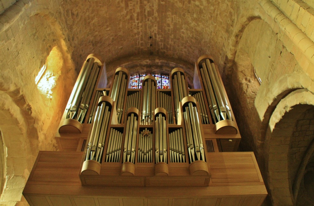 Foto: Monasterio de Poblet: órgano - Vimbodí i Poblet (Tarragona), España