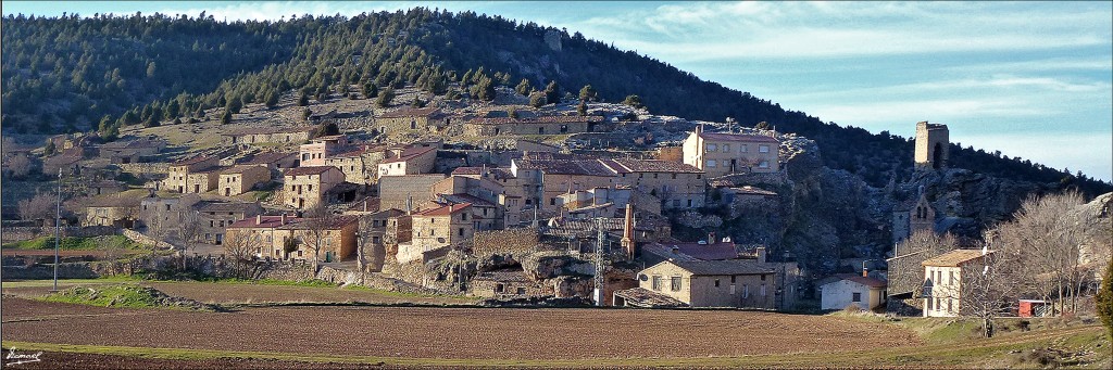 Foto: 130201-16 PANORAMICA CHAORNA - Chaorna (Soria), España