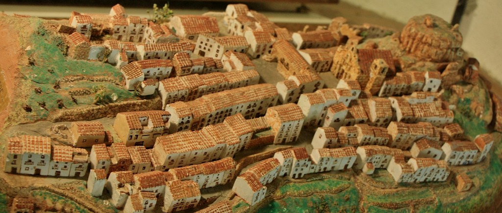 Foto: Maqueta del pueblo - Ares del Maestrat (Castelló), España