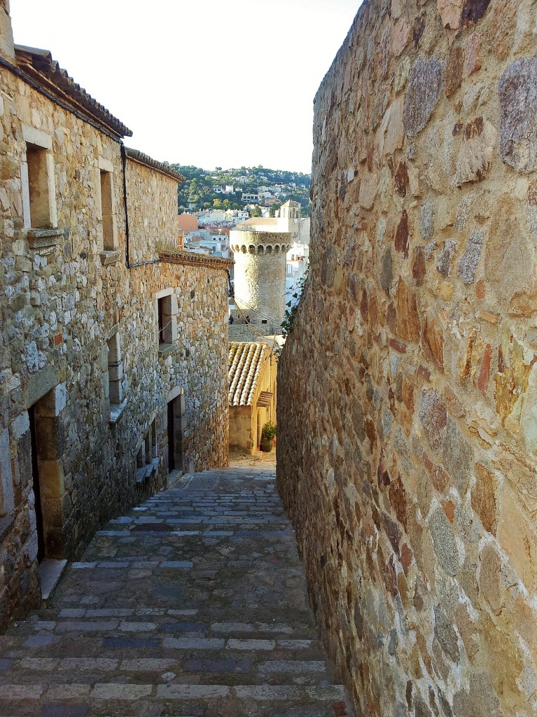 Foto: Recinto amurallado - Tossa de Mar (Girona), España