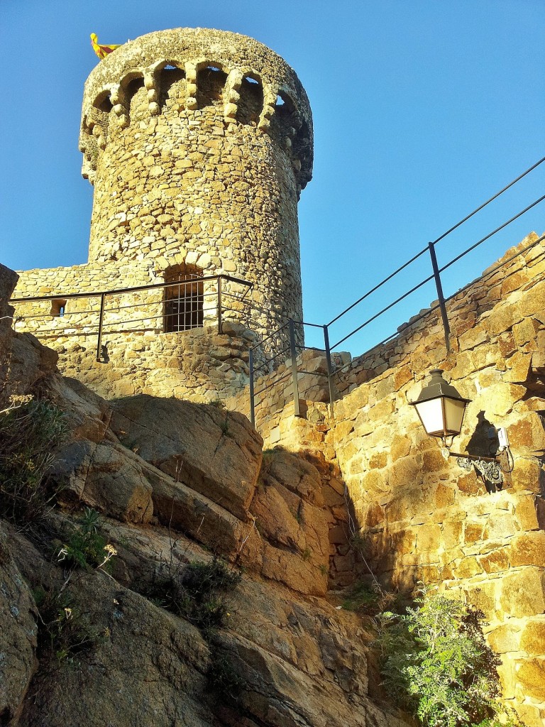 Foto: Recinto amurallado - Tossa de Mar (Girona), España