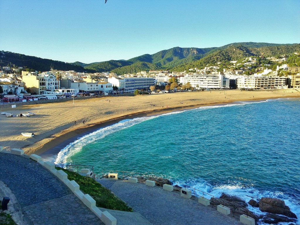 Foto: Vistas desde el recinto amurallado - Tossa de Mar (Girona), España