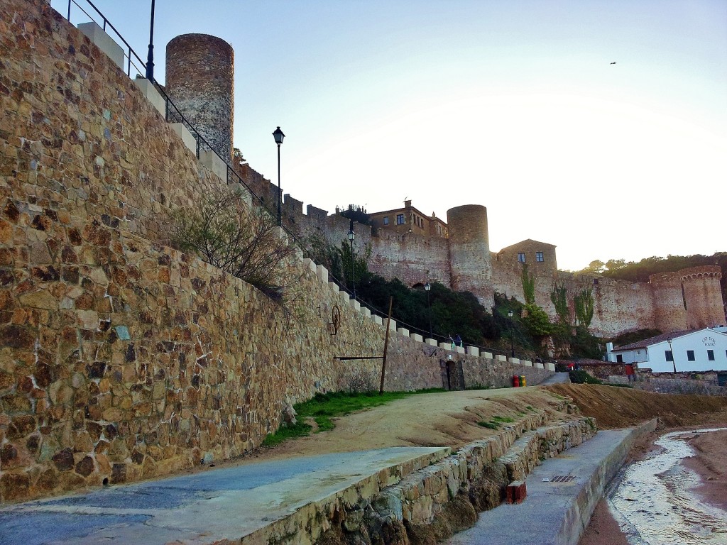 Foto: Recinto amurallado - Tossa de Mar (Girona), España