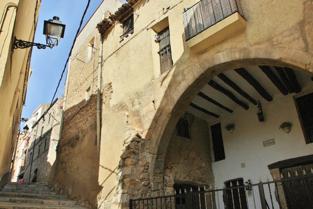 Foto: Centro histórico - L´Espluga de Francolí (Tarragona), España