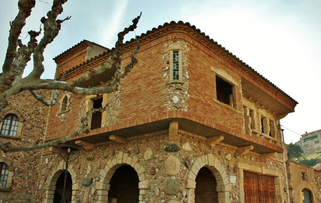 Foto: Centro histórico - L´Espluga de Francolí (Tarragona), España