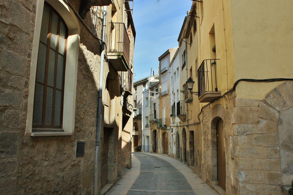 Foto: Centro histórico - L´Espluga de Francolí (Tarragona), España