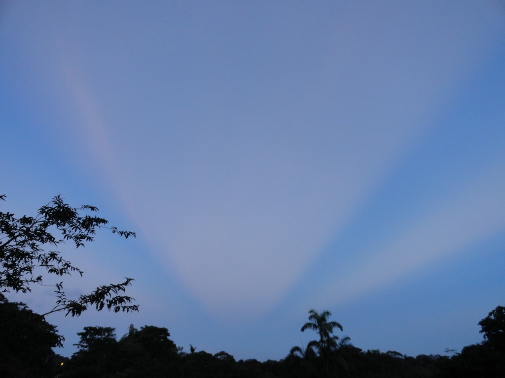 Foto: Formación en V - Shell (Pastaza), Ecuador