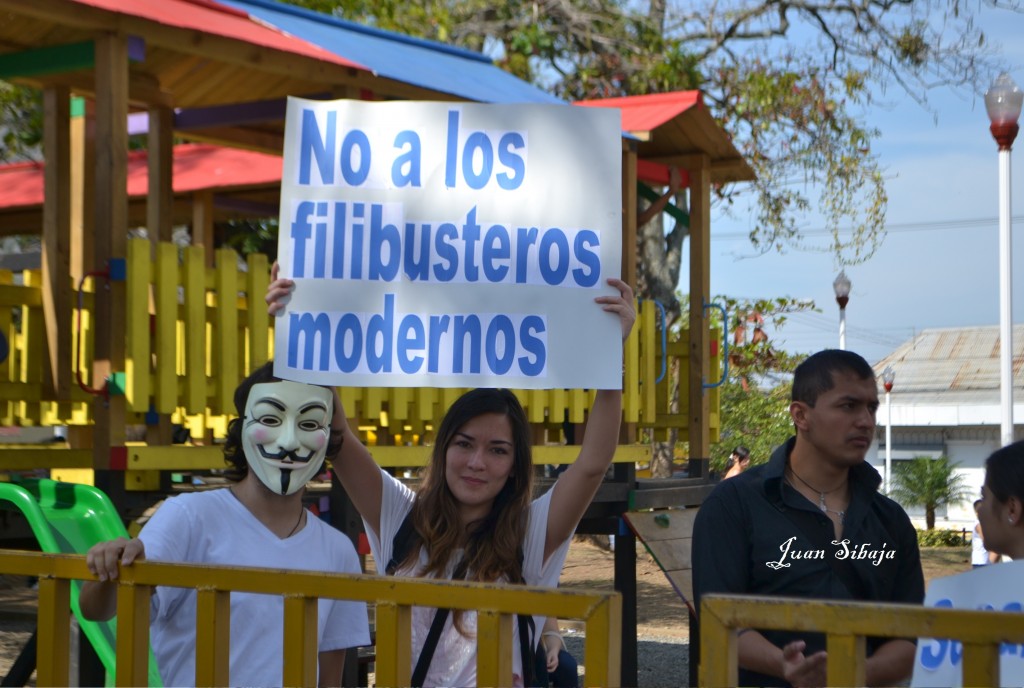 Foto: Manifestación por concesión - Alajuela, Costa Rica