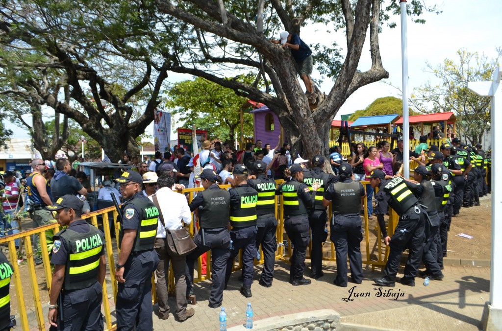 Foto: Manifestación por concesión - Alajuela, Costa Rica