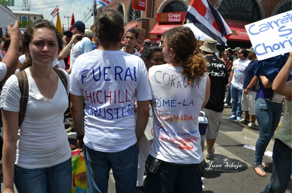 Foto: Manifestación por concesión - Alajuela, Costa Rica