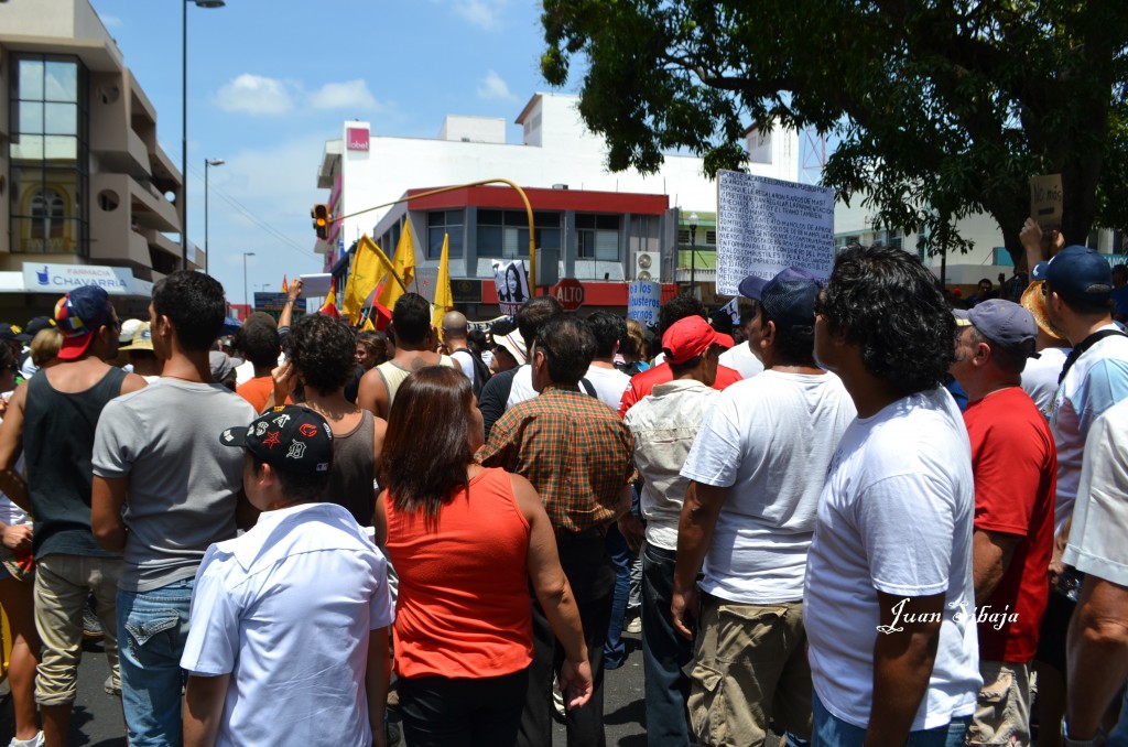 Foto: Manifestación por concesión - Alajuela, Costa Rica