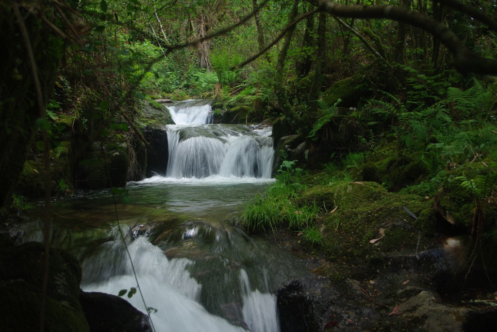 Foto: O salto - Luneda-A cañiza (Pontevedra), España