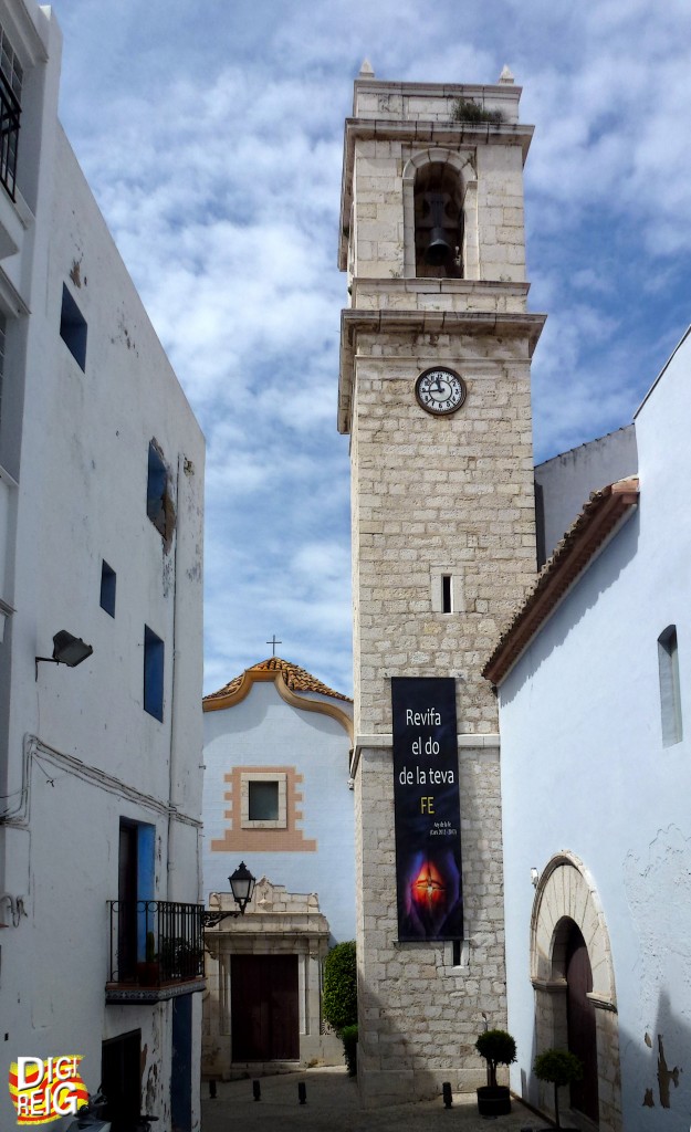 Foto: Torre de la Iglesia. - Peñíscula (Castelló), España