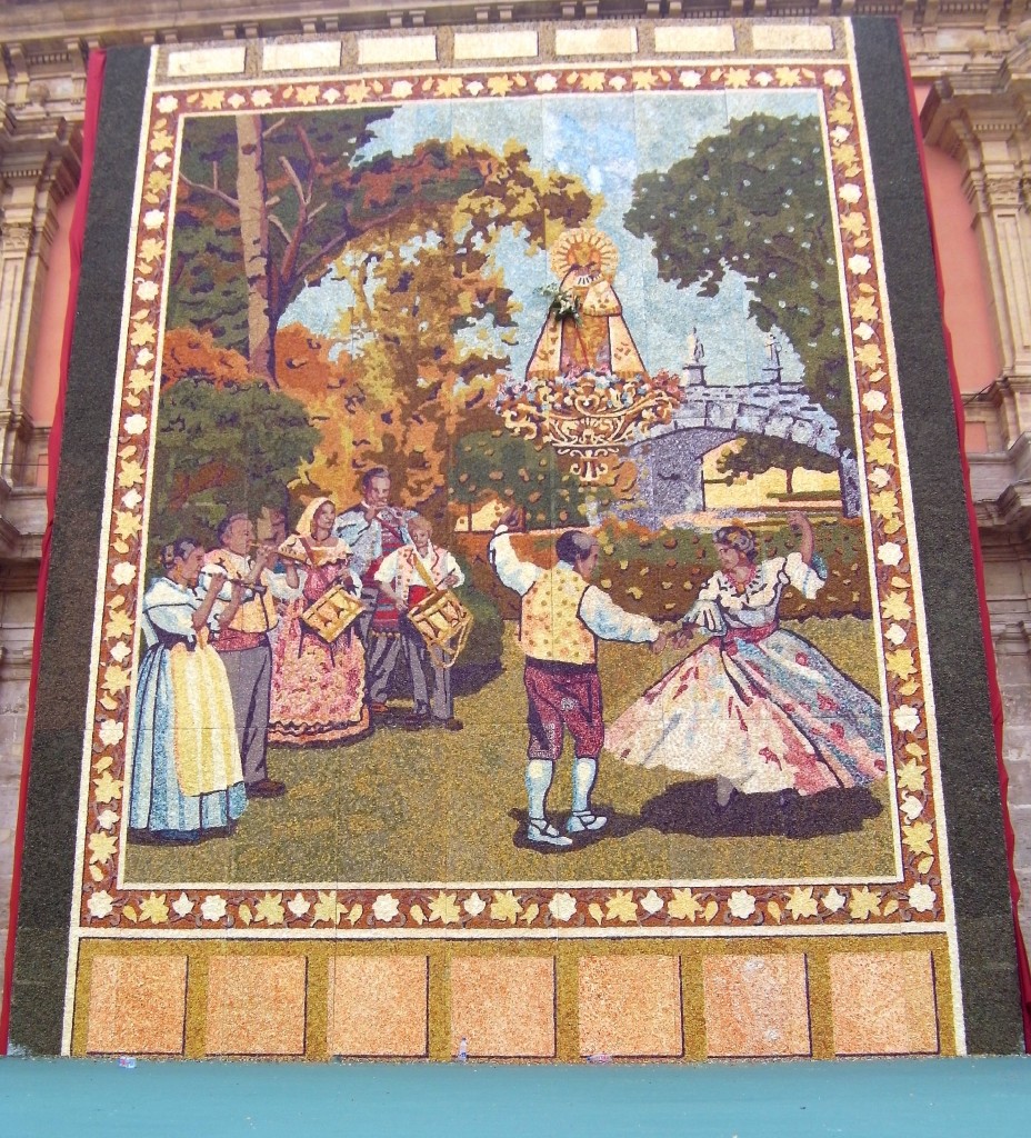 Foto: Tapiz floral - Valencia (València), España