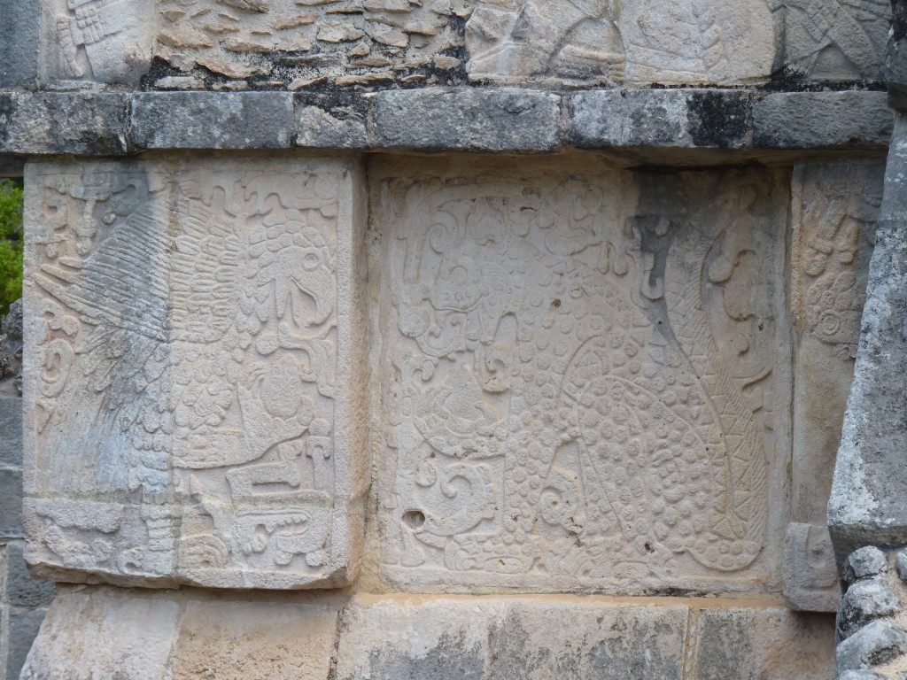 Foto: Plataforma de Aguilas y Jaguares - Chichén Itzá (Yucatán), México