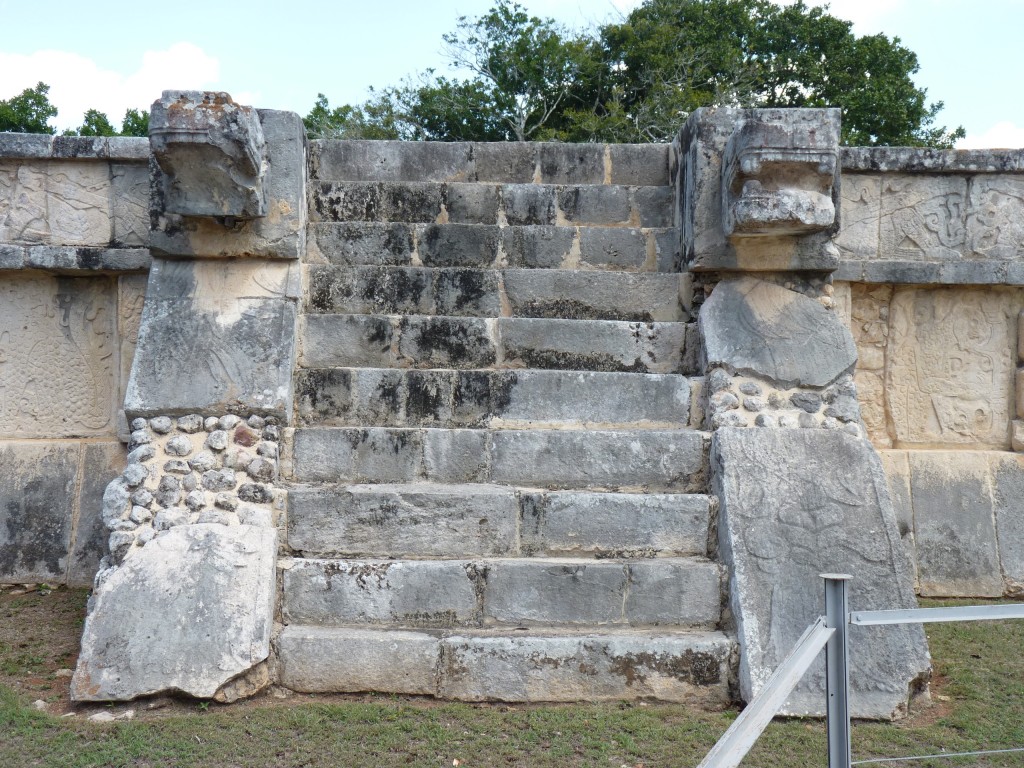Foto: Plataforma de Aguilas y Jaguares - Chichén Itzá (Yucatán), México
