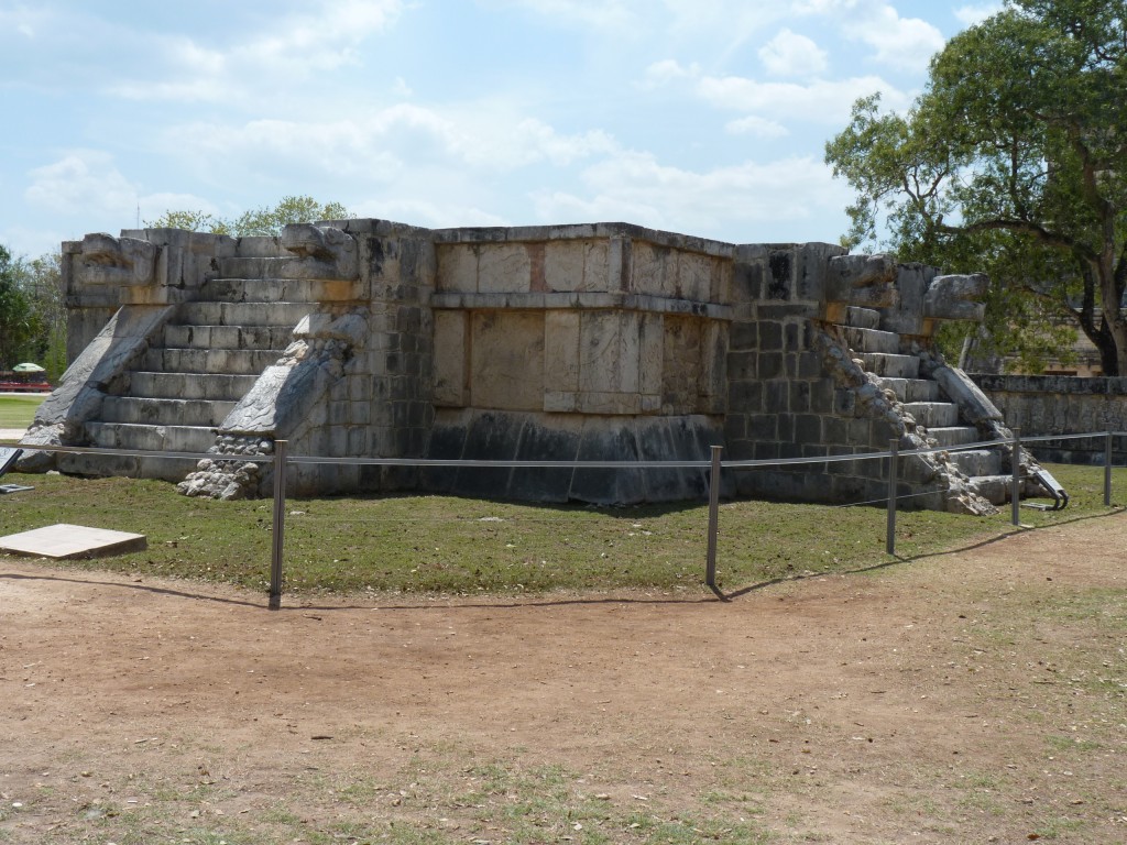 Foto: Plataforma de Aguilas y Jaguares - Chichén Itzá (Yucatán), México