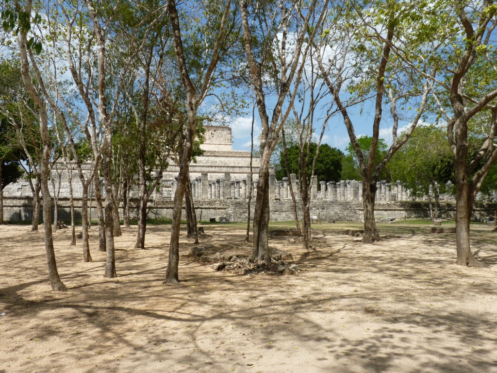 Foto: Plataforma de las mil columnas - Chichén Itzá (Yucatán), México