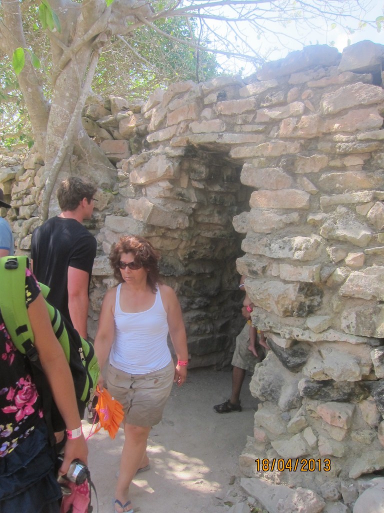 Foto: Entrada de la muralla - Tulum (Yucatán), México