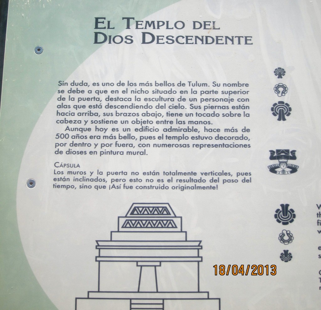 Foto: Templo del Dios Descendente - Tulum (Yucatán), México