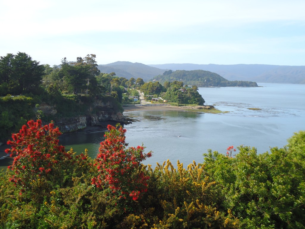 Foto: vista desde el Fuerte Niebla - Valdivia (Los Lagos), Chile