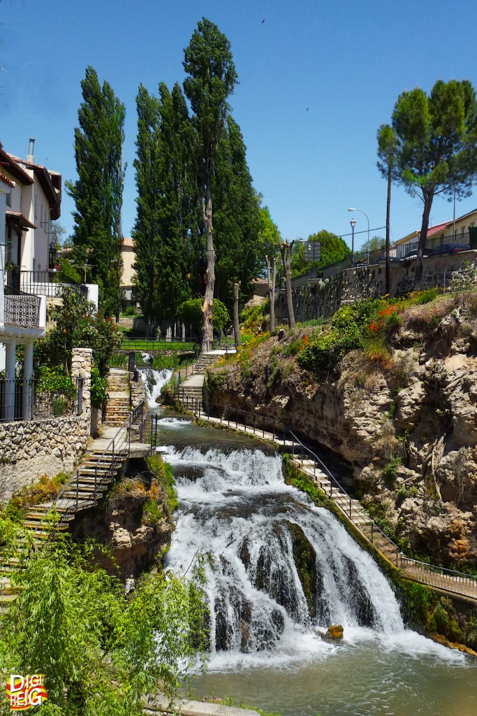 Foto: Paseo de las Cascadas.Rio Cifuentes - Trillo (Guadalajara), España