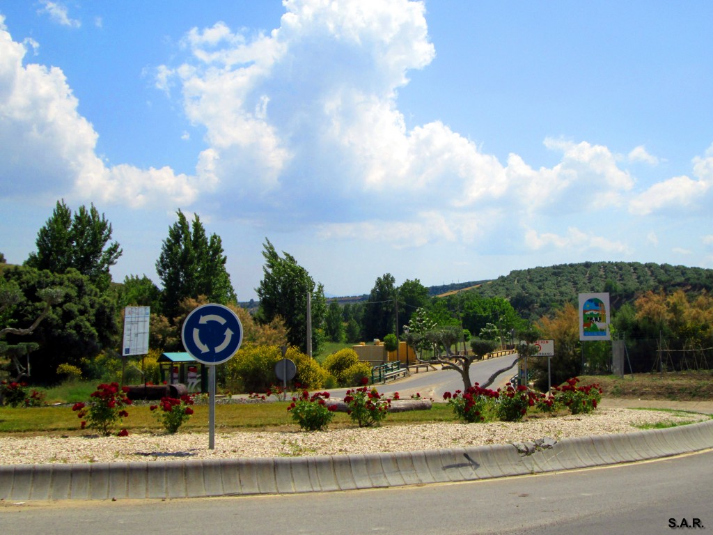 Foto: Rotonda entrada Alcalá del Valle - Alcalá del Valle (Cádiz), España