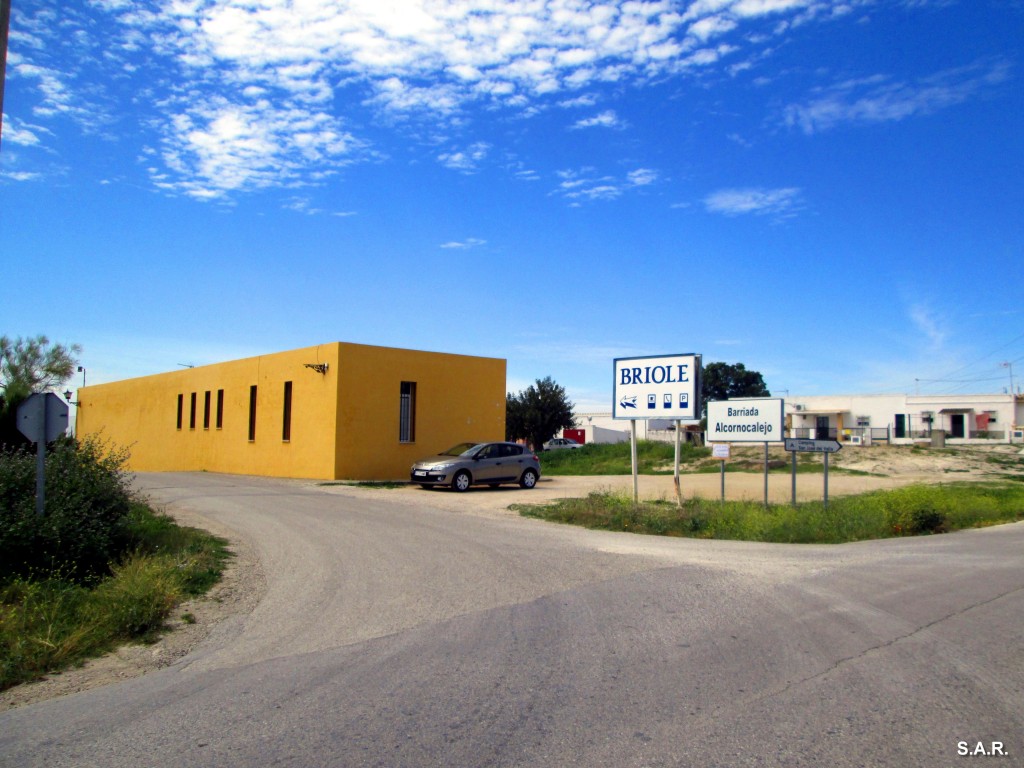 Foto: Cruce carretera Pantano Guadalcacín - Alcornocalejo (Cádiz), España