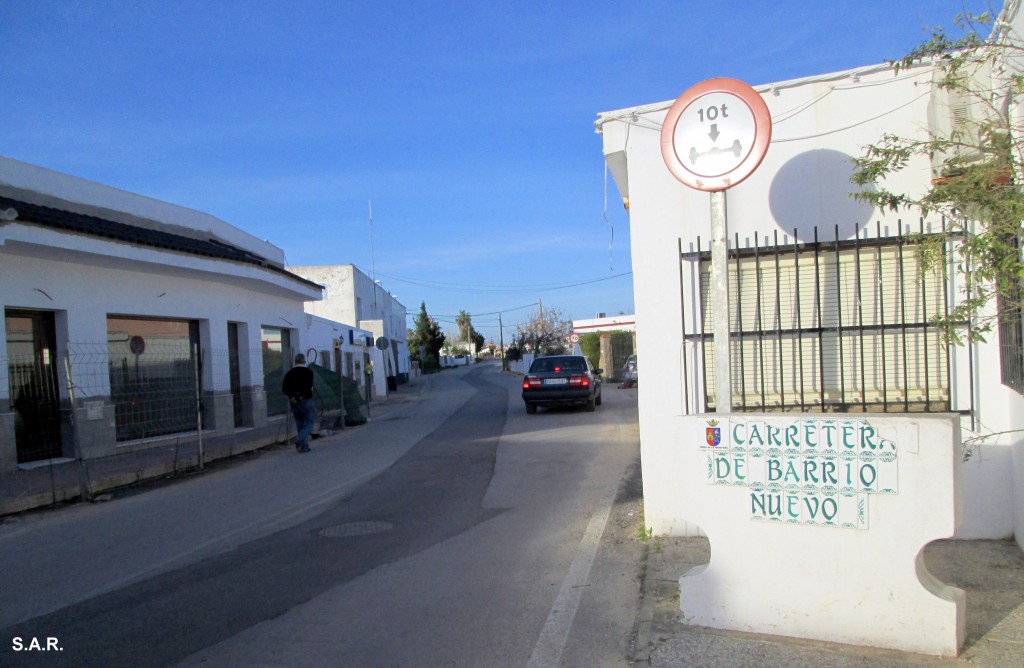 Foto: Carretera Barrio Nuevo - Barrio Nuevo (Cádiz), España