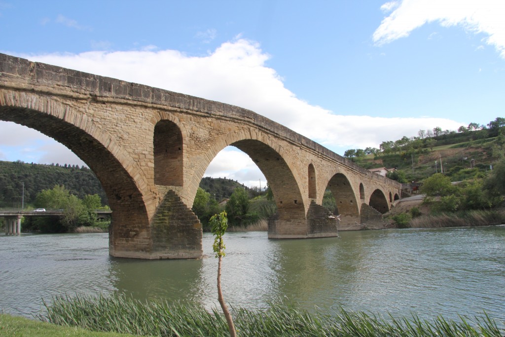 Foto de Puente la Reina (Navarra), España