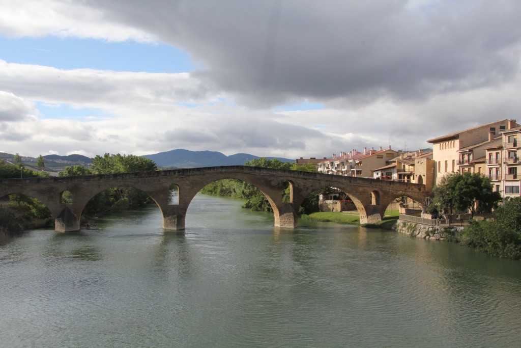 Foto de Puente la Reina (Navarra), España