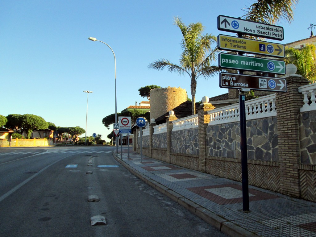 Foto: Carretera de la Barrosa - La Barrosa (Cádiz), España