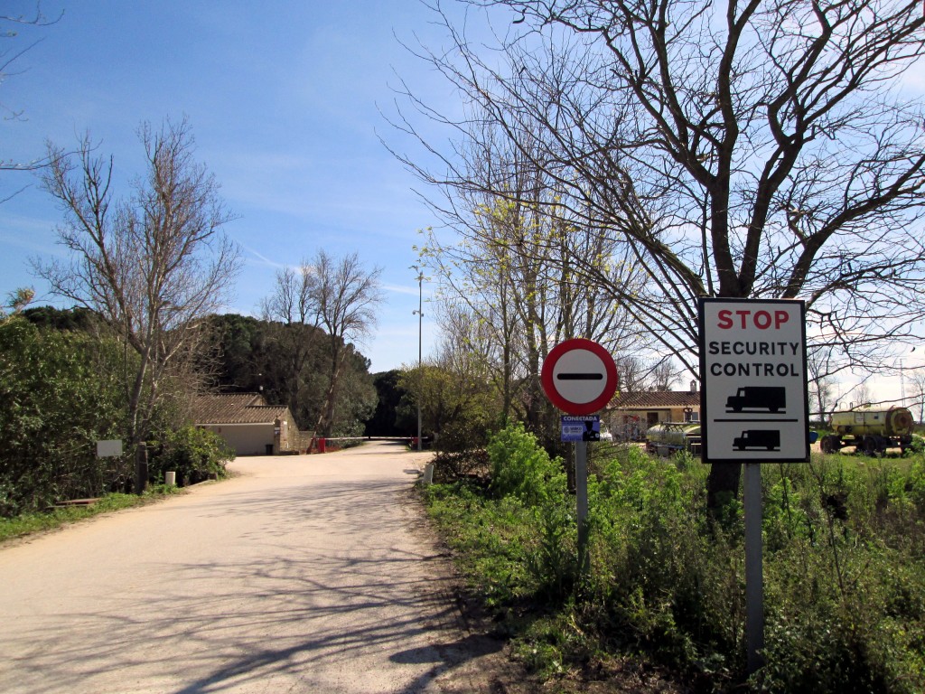 Foto: Prohibido el paso, propiedad particular - Las Lomas (Cádiz), España