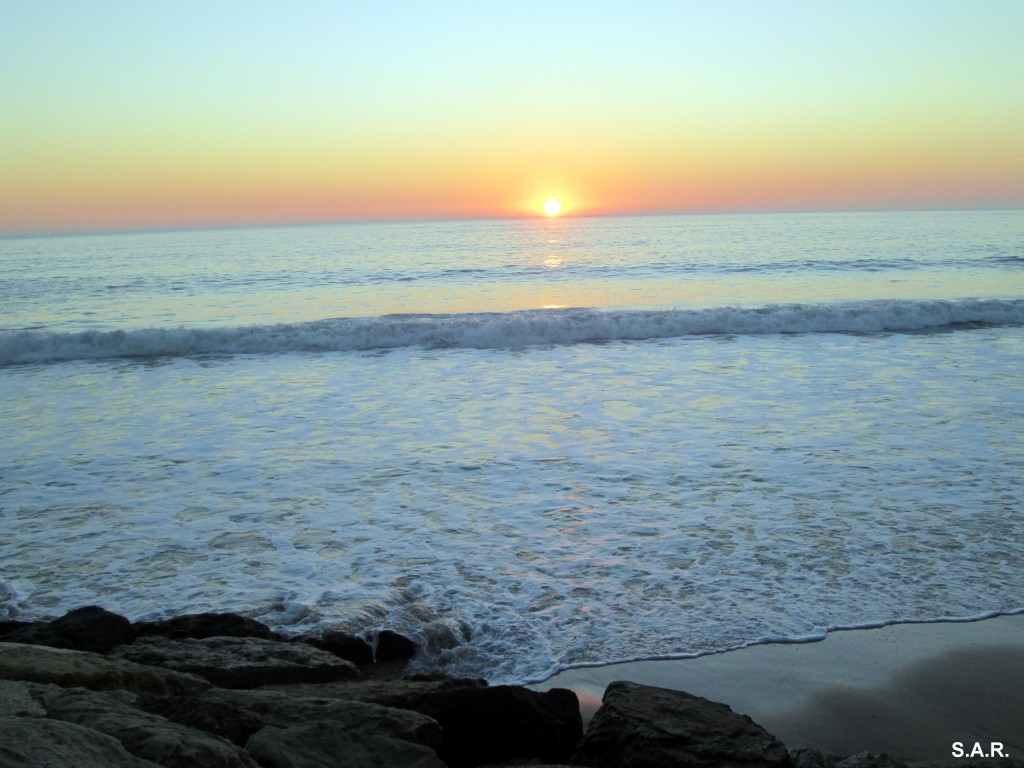 Foto: Puesta de sol en Los Caños - Los Caños de Meca (Cádiz), España
