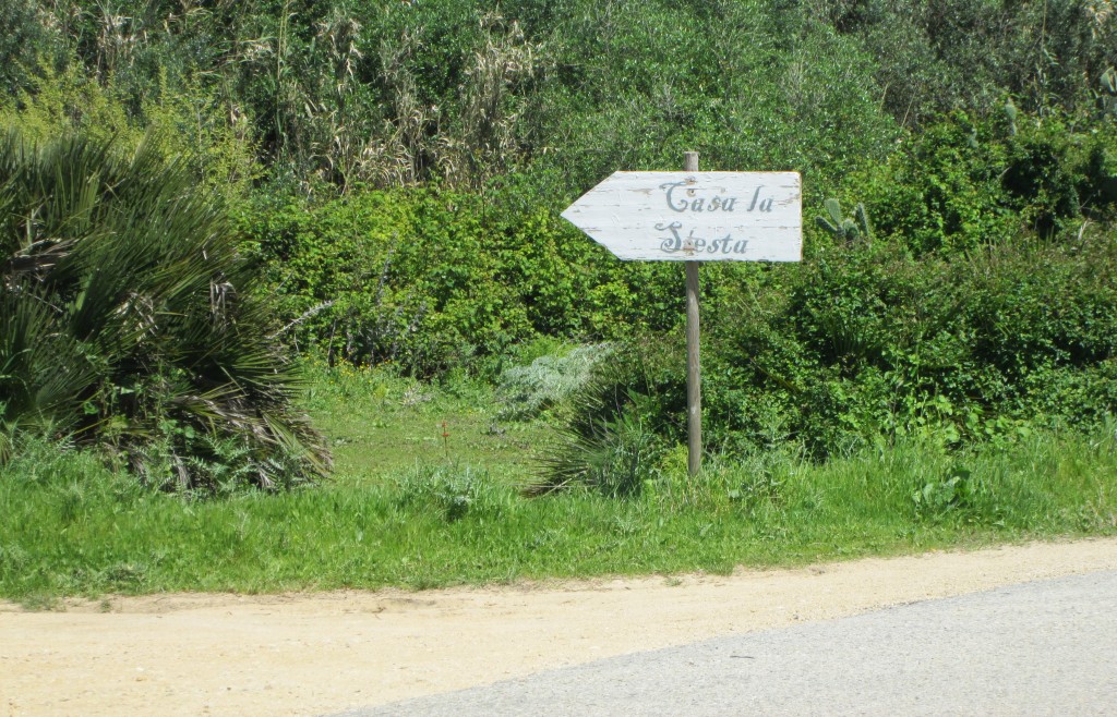 Foto: Indicación a La Siesta - Los Parralejos (Cádiz), España