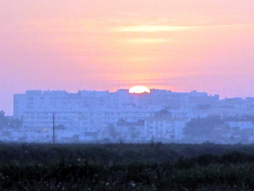 Foto: Puesta de Sol en la Isla de León - San Fernando (Cádiz), España