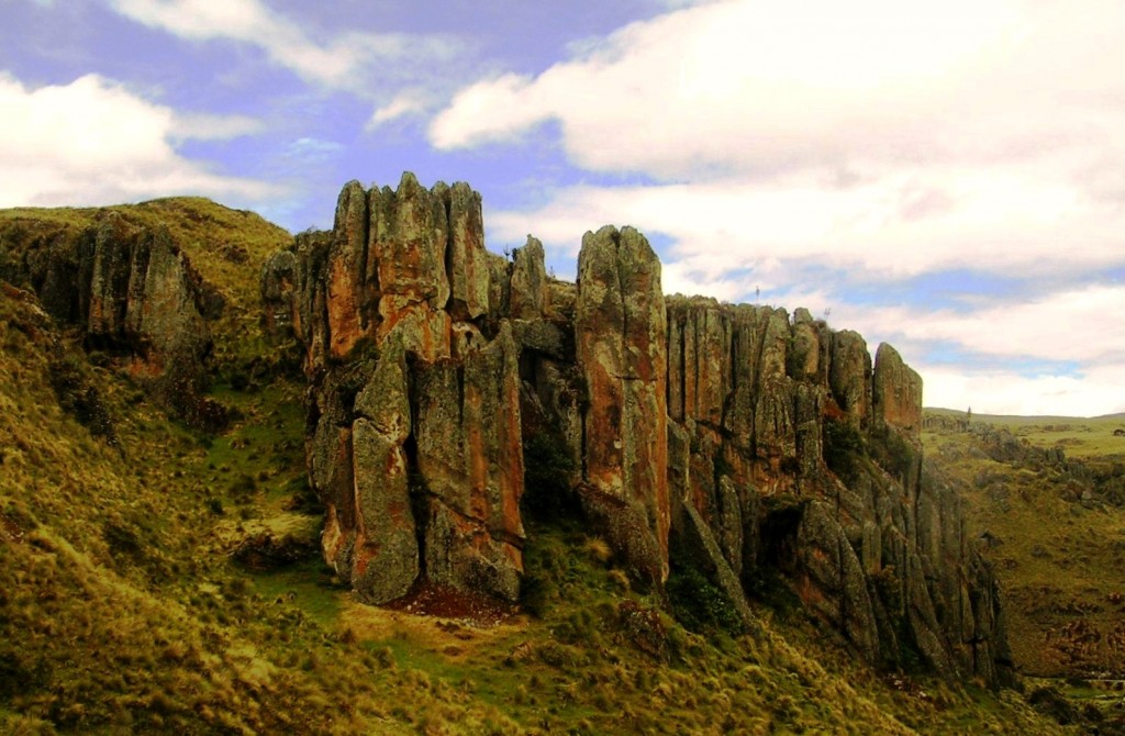 Foto: Cumbe Mayo figura " Elefante " - Cumbemayo (Cajamarca), Perú