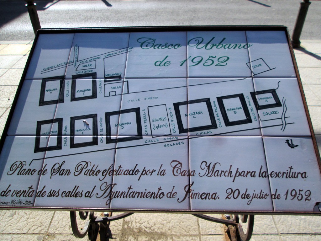 Foto: Plano de 1952 para su venta a Jimena - San Pablo de Buceite (Cádiz), España