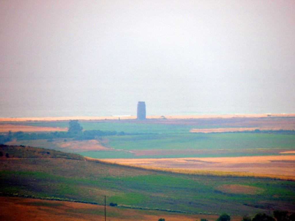 Foto: Al fondo La Torre Castilnovo - Vegér de la Frontera (Cádiz), España