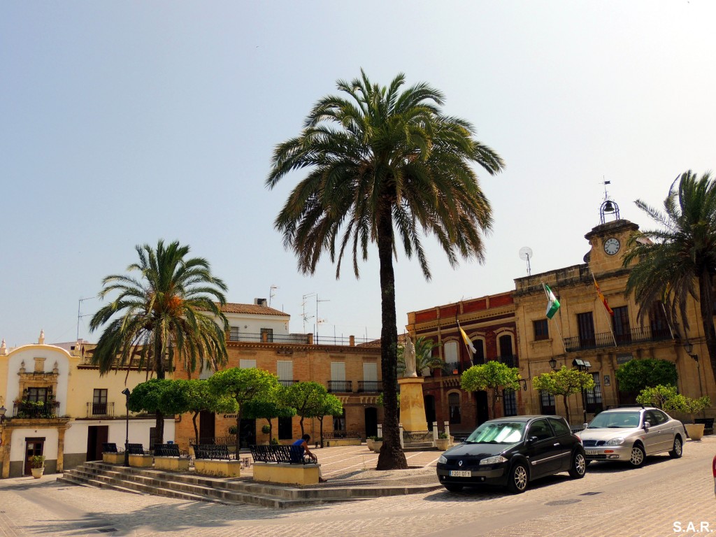 Foto: Plaza Alcalde José González - Bornos (Cádiz), España