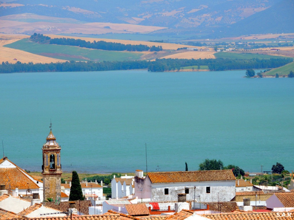Foto: A la orilla del embalse - Bornos (Cádiz), España