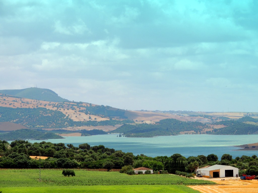 Foto: Embalse y Monte de la Cruz - Venta La Perdiz (Cádiz), España