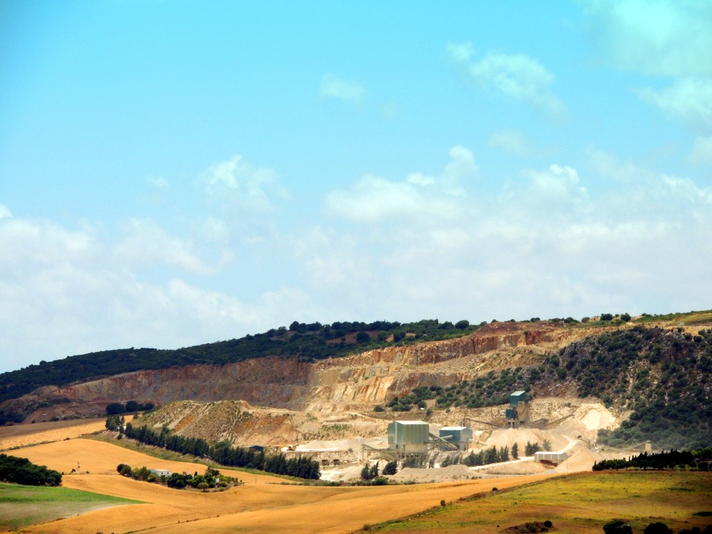Foto: Cantera de áridos - Venta La Perdiz (Cádiz), España