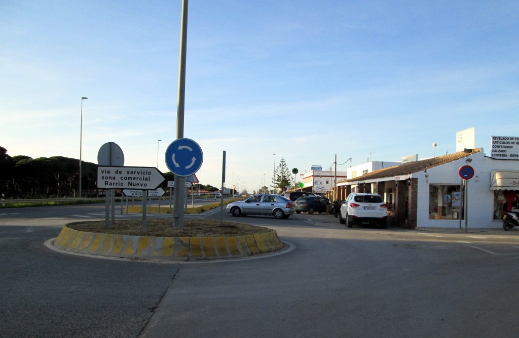 Foto: Indicaciones a Barrio Nuevo - El Colorado (Cádiz), España
