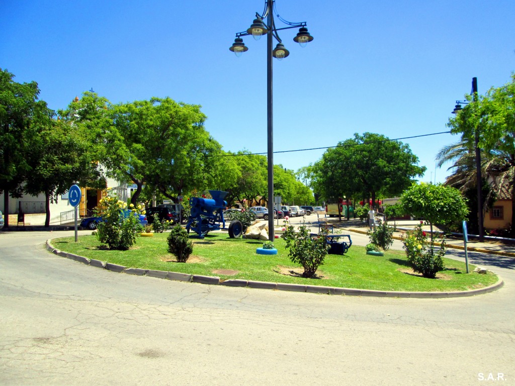 Foto: Rotonda Calle Real - El Torno (Cádiz), España