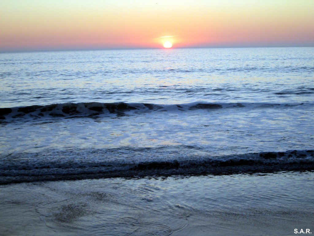 Foto: Puesta de Sol - Fuentebravía (Cádiz), España