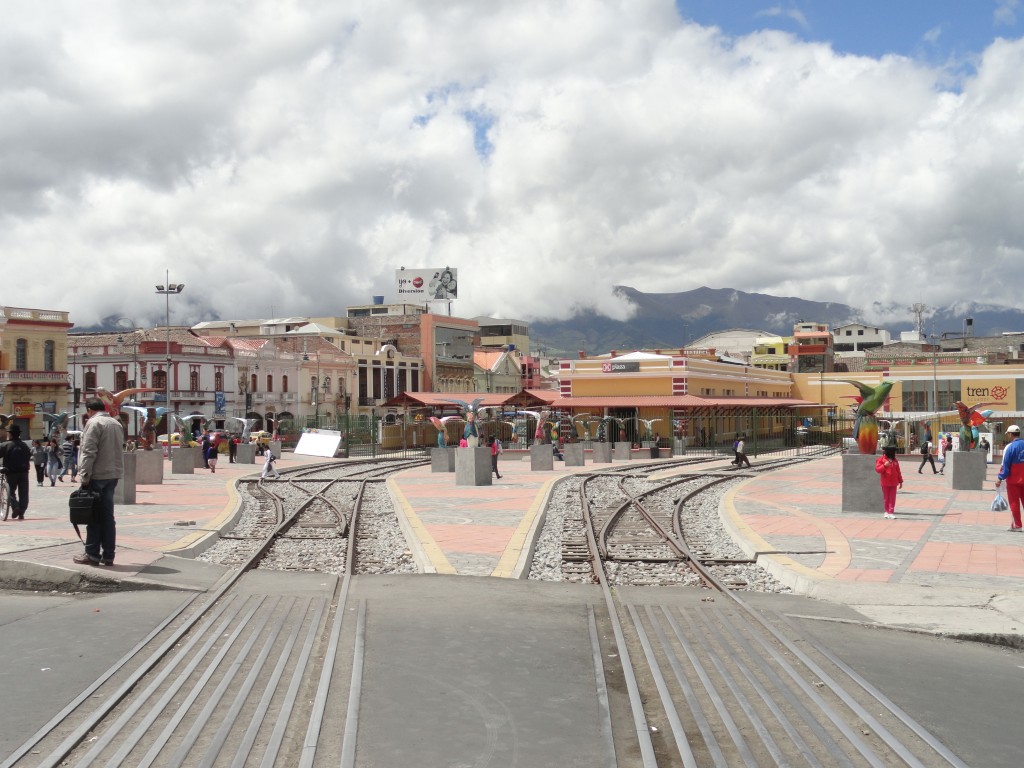 Foto: Lineas del tren - Riobamba (Chimborazo), Ecuador